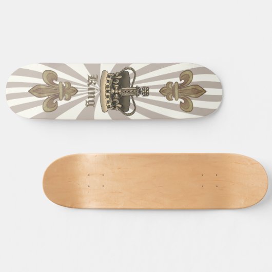 Skateboard Patinage de la couronne (Horz)