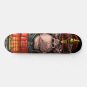 Skateboard Patinage de la guerrière des singes de Samurai (Horz)