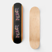 Skateboard Patinage de la paix (Recto)