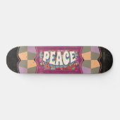 Skateboard Patinage de la paix (Horz)