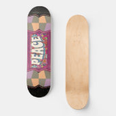Skateboard Patinage de la paix (Recto)