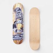 Skateboard Patinage de Native American Totem Pole (Recto)