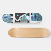 Skateboard Patinage de nuit (Horz)