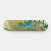 Skateboard Patinage de peinture d'art fluide (Horz)