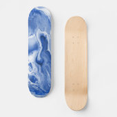 Skateboard Patinage de peinture d'art fluide (Recto)