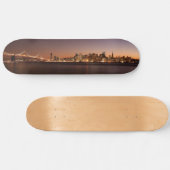 Skateboard Patinage de San Francisco Skyline (Horz)