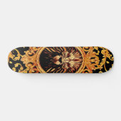 Skateboard Patinage de style baroque Pourcentage Lion (Horz)