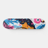 Skateboard Patinage de style, brillant (Horz)