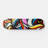 Skateboard Patinage de style graffiti (Horz)