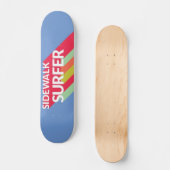 Skateboard Patinage de surf sur le trottoir (Recto)