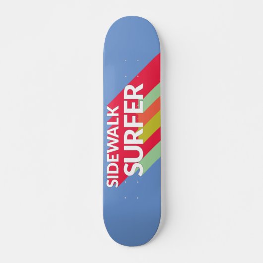 Skateboard Patinage de surf sur le trottoir (Devant)