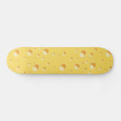 Skateboard Patinage de texture au fromage suisse jaune (Horz)