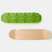 Skateboard Patinage de texture de serpent vert (Horz)
