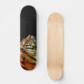 Skateboard Patinage de tigres (Recto)