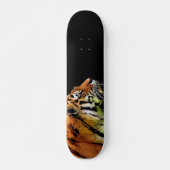 Skateboard Patinage de tigres (Devant)