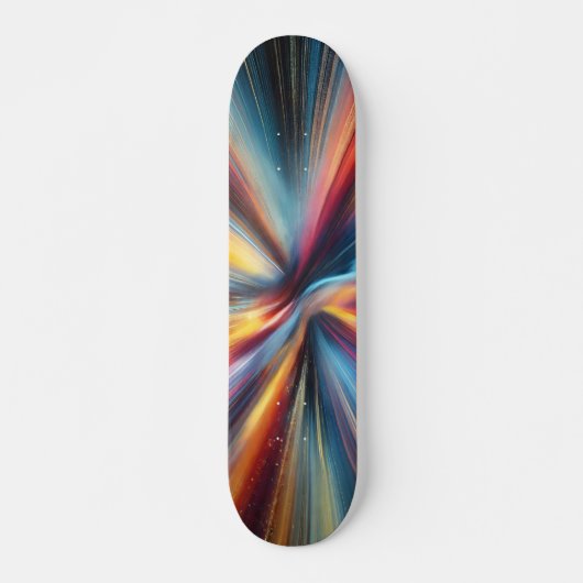 Skateboard Patinage de vitesse Abstrait (Devant)