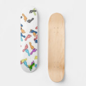 Skateboard Patinage d'empreinte (Recto)