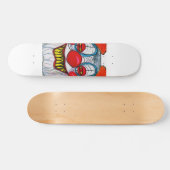 Skateboard Patinage DERANGED CLOWN (Horz)