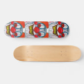 Skateboard Patinage DERANGED CLOWN (Horz)