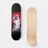 Skateboard Patinage DERANGED CLOWN (Recto)