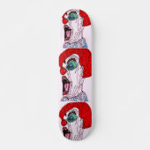 Skateboard Patinage DERANGED CLOWN (Devant)