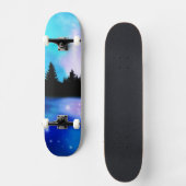 Skateboard Patinage des réflexions de jour (Recto)
