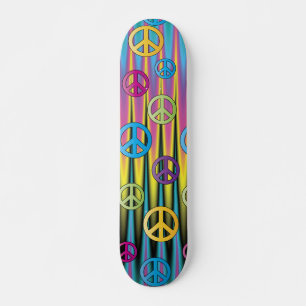Skateboard Patinage des signes de paix
