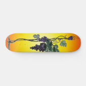 Skateboard Patinage des vignes de raisin (Horz)