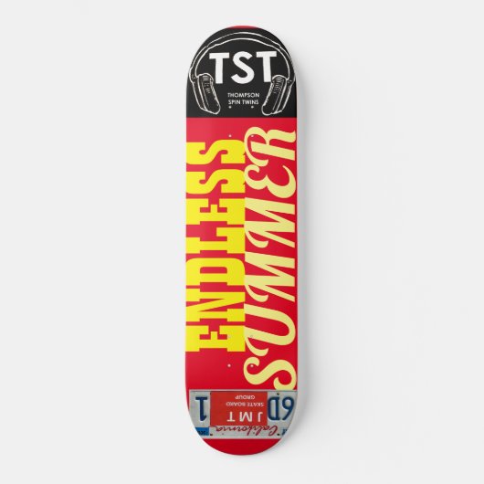 Skateboard Patinage d'été sans fin (Recto)