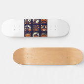 Skateboard Patinage d'Halloween (Horz)