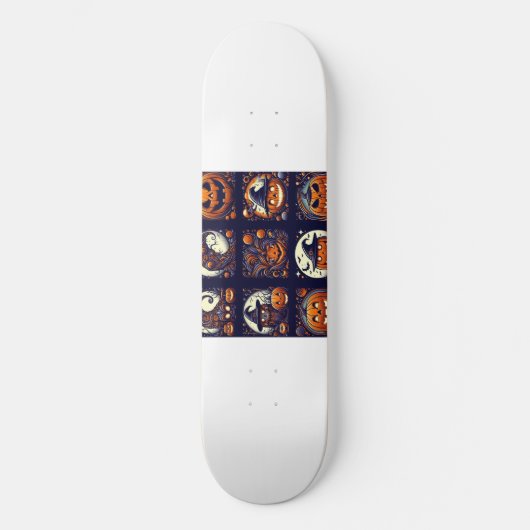 Skateboard Patinage d'Halloween (Recto)
