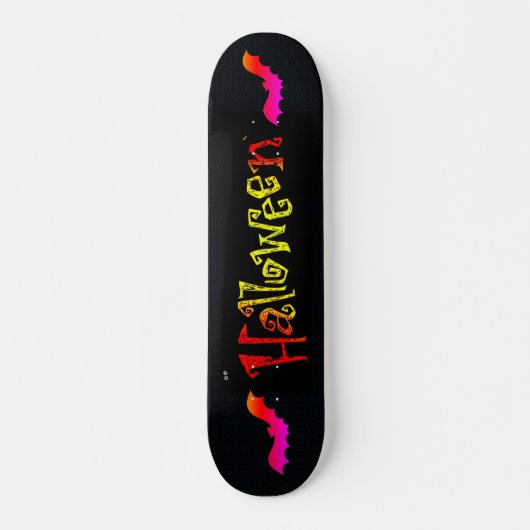 Skateboard Patinage d'Halloween (Devant)