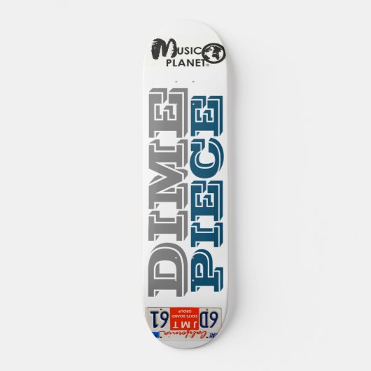 Skateboard Patinage DIME PIECE (Recto)