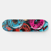 Skateboard Patinage Donuts Par Claire Firley (Horz)