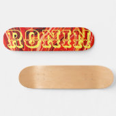 Skateboard Patinage d'origine RONIN de lave chaude (Horz)