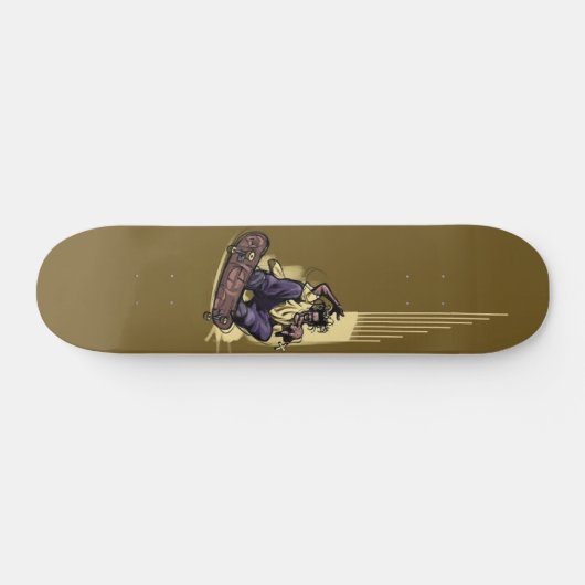 Skateboard Patinage Dread-Man (Horz)