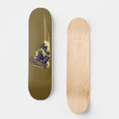 Skateboard Patinage Dread-Man (Recto)