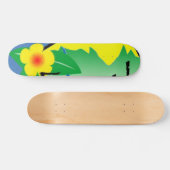 Skateboard Patinage du mois de la Terre (Horz)