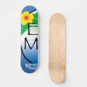 Skateboard Patinage du mois de la Terre (Recto)