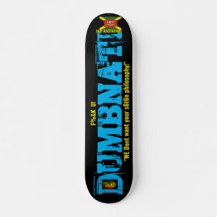 Skateboard Patinage DUMBNATI, pont de 7¾ po
