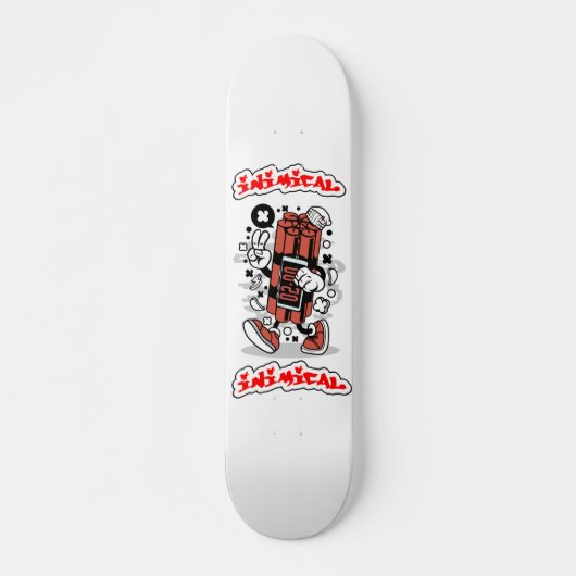 Skateboard Patinage dynamique inimitable (Devant)