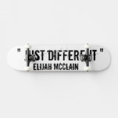 Skateboard Patinage ELIJAH MCCLAIN JUSTE DIFFÉRENT (Horz)