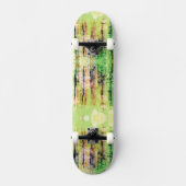 Skateboard Patinage en bande verte (Recto)