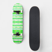 Skateboard Patinage en bande verte de chaux (Recto)