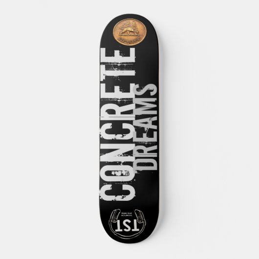 Skateboard Patinage en BÉTON RÊVES (Recto)