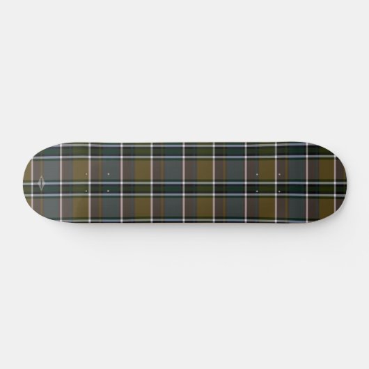 Skateboard Patinage en bronze Plaid HAMbWG (Horz)