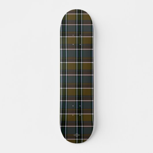 Skateboard Patinage en bronze Plaid HAMbWG (Devant)