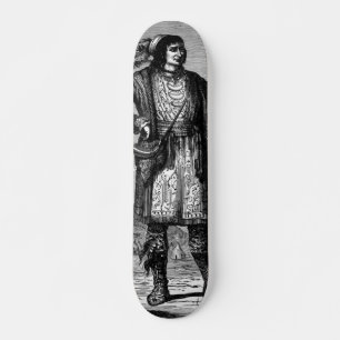 Skateboard Patinage en chef indien américain