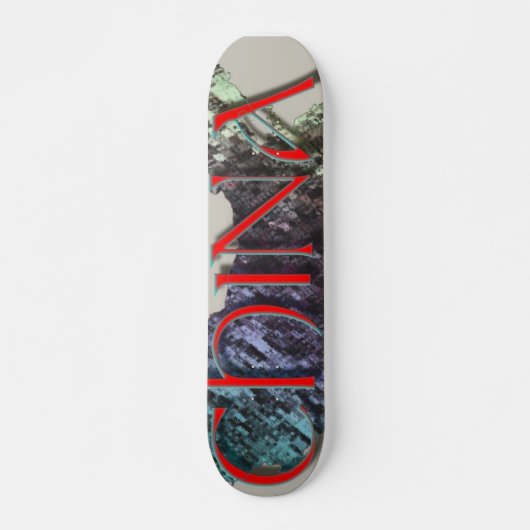 Skateboard Patinage en Chine (Devant)