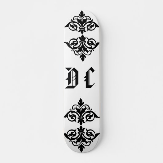 Skateboard Patinage en continu monogramme (Devant)